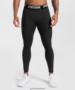 Gymshark Ireland J6J4BH1028 Gymshark Men Element Baselayer Leggings Black
