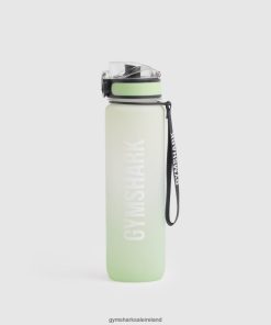 Gymshark Ireland J6J4BH1118 Gymshark Unisex Sports Bottle Flora Green/Desert Sage Green