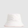 Gymshark Ireland J6J4BH1139 Gymshark Unisex Reversible Bucket Hat White/Orange/Peach
