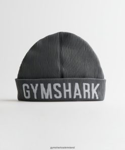 Gymshark Ireland J6J4BH1145 Gymshark Unisex Seamless Docker Beanie Charcoal Grey Marl