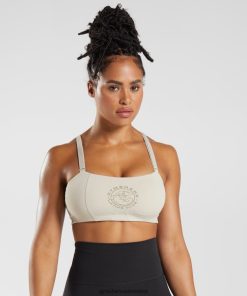 Gymshark Ireland J6J4BH204 Gymshark Women Legacy Sports Bra Pebble Grey