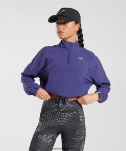 Gymshark Ireland J6J4BH350 Gymshark Women Sport Windbreaker Neptune Purple