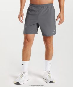 Gymshark Ireland J6J4BH521 Gymshark Men Arrival 7 Shorts Silhouette Grey
