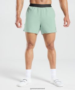 Gymshark Ireland J6J4BH545 Gymshark Men 315 Woven Shorts Frost Teal