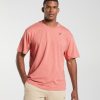 Gymshark Ireland J6J4BH569 Gymshark Men Essential Oversized T-Shirt Terracotta Pink