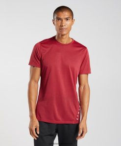 Gymshark Ireland J6J4BH725 Gymshark Men Sport T-Shirt Salsa Red/Black Marl