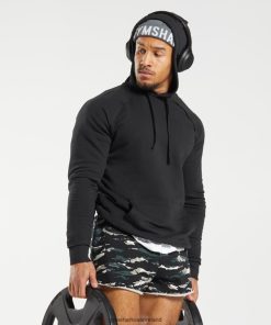 Gymshark Ireland J6J4BH824 Gymshark Men Legacy Hoodie Black