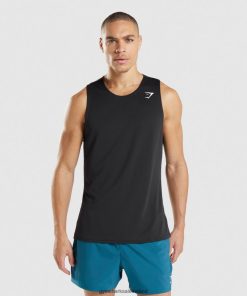 Gymshark Ireland J6J4BH884 Gymshark Men Arrival Tank Black