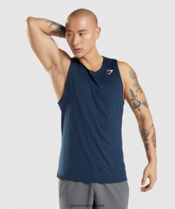 Gymshark Ireland J6J4BH896 Gymshark Men Arrival Tank Navy
