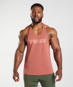 Gymshark Sale Ireland J6J4BH1000 Gymshark Men Apollo Stringer Persimmon Red