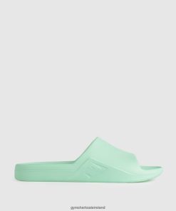 Gymshark Sale Ireland J6J4BH1064 Gymshark Unisex Rest Day Slides Pastel Green