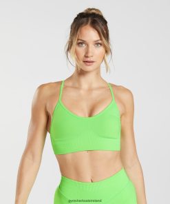 Gymshark Sale Ireland J6J4BH212 Gymshark Women Sweat Seamless Sports Bra Fluo Lime