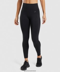 Gymshark Sale Ireland J6J4BH283 Gymshark Women Flex High Waisted Leggings Black