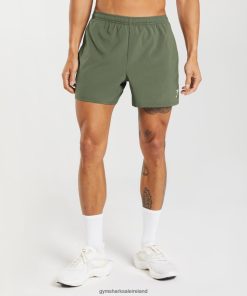 Gymshark Sale Ireland J6J4BH517 Gymshark Men Arrival 5 Shorts Core Olive