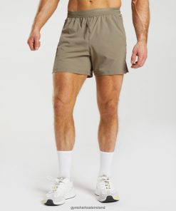 Gymshark Sale Ireland J6J4BH550 Gymshark Men Apex 5 Hybrid Shorts Earthy Brown