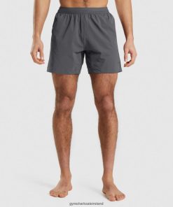 Gymshark Sale Ireland J6J4BH559 Gymshark Men Studio Shorts Onyx Grey