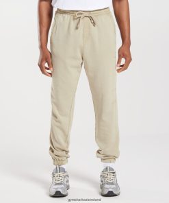 Gymshark Sale J6J4BH1057 Gymshark Men Collegiate Joggers Pebble Grey/Acid Wash