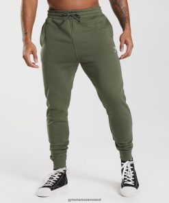 Gymshark Sale J6J4BH1060 Gymshark Men Crest Joggers Core Olive