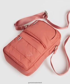 Gymshark Sale J6J4BH1081 Gymshark Unisex Lifestyle Cross Body Terracotta Pink