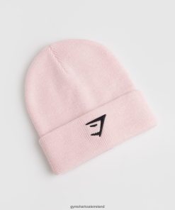 Gymshark Sale J6J4BH1143 Gymshark Unisex Sharkhead Beanie Sweet Pink