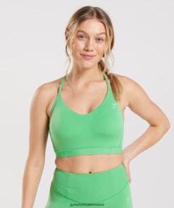Gymshark Sale J6J4BH202 Gymshark Women Studio Sports Bra Apple Green