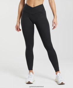 Gymshark Sale J6J4BH242 Gymshark Women Crossover Leggings Black