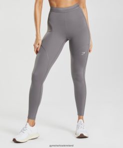 Gymshark Sale J6J4BH332 Gymshark Women Running Leggings Titanium Grey