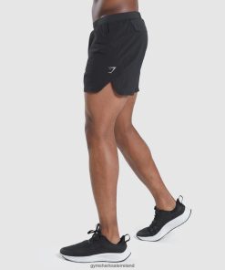 Gymshark Sale J6J4BH519 Gymshark Men Speed Evolve 5 Shorts Black