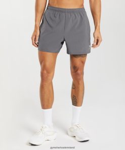Gymshark Sale J6J4BH525 Gymshark Men Arrival 5 Shorts Silhouette Grey