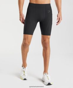 Gymshark Sale J6J4BH561 Gymshark Men Control Baselayer Shorts Black