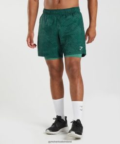 Gymshark Sale J6J4BH564 Gymshark Men Sport 7 2 In 1 Shorts Hoya Green