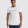 Gymshark Sale J6J4BH666 Gymshark Men Arrival Graphic T-Shirt White