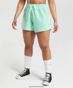 Gymshark Sale J6J4BH69 Gymshark Women Legacy Shorts Turbo Blue