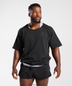 Gymshark Sale J6J4BH708 Gymshark Men Legacy Rag Top Black