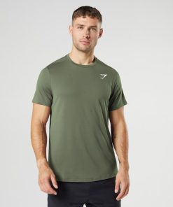 Gymshark Sale J6J4BH732 Gymshark Men Arrival T-Shirt Core Olive