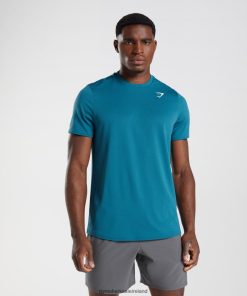 Gymshark Sale J6J4BH759 Gymshark Men Arrival T-Shirt Atlantic Blue