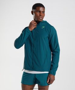 Gymshark Sale J6J4BH816 Gymshark Men Sport Windbreaker Winter Teal