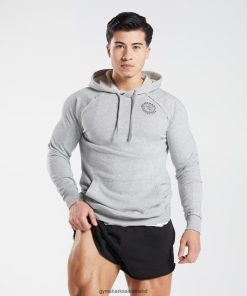 Gymshark Sale J6J4BH837 Gymshark Men Legacy Hoodie Light Grey Marl