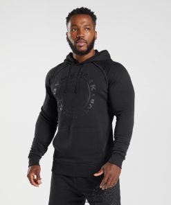 Gymshark Sale J6J4BH843 Gymshark Men Legacy Hoodie Black
