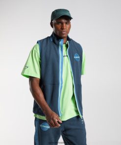 Gymshark Sale J6J4BH864 Gymshark Men Vibes Vest Navy/Lakeside Blue