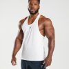 Gymshark Sale J6J4BH981 Gymshark Men React Stringer White